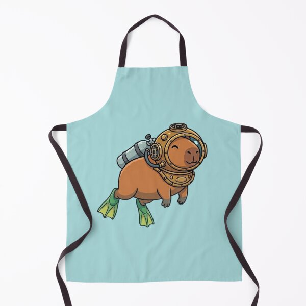Item preview, Summer Capybara Diver designed and sold by Ivy-Triggs.