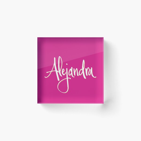 Item preview, ALEJANDRA personalized type design designed and sold by CharlottePlaceArt.