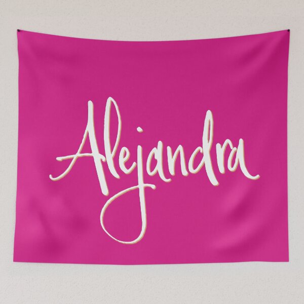 Item preview, ALEJANDRA personalized type design designed and sold by CharlottePlaceArt.
