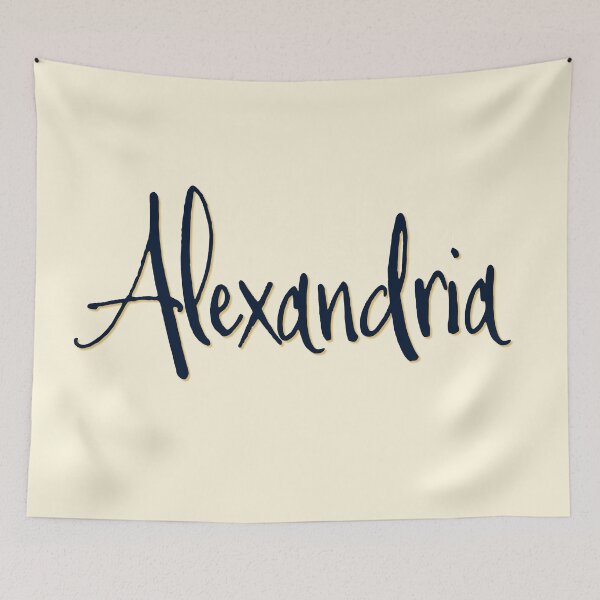 Item preview, ALEXANDRIA personalized type design designed and sold by CharlottePlaceArt.