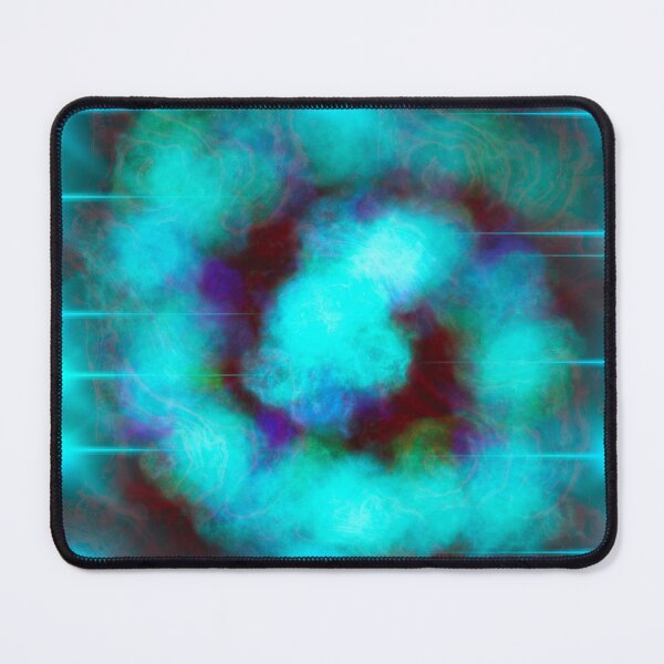 Item preview, Abstract Teal Cosmic Glow Futuristic Energy Aesthetic Background designed and sold by EL-Lebedenko.