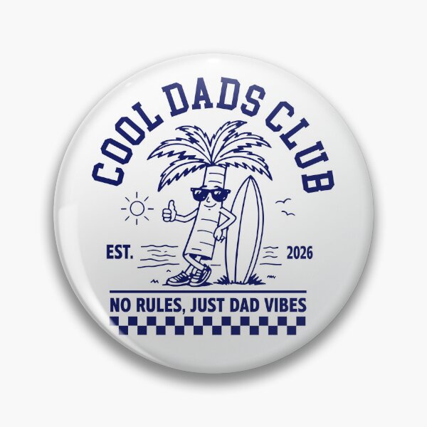 Item preview, Cool Dads Club No Rules Just Dad Vibes designed and sold by Chromarist.