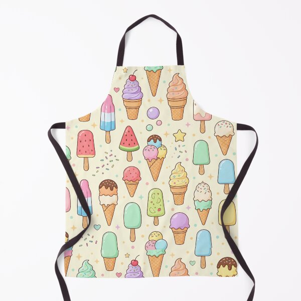 Item preview, Pastel Ice Cream and Popsicle Pattern Sweet Kawaii designed and sold by SplashTastic.