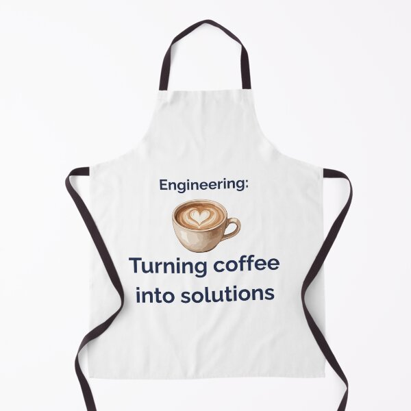 Item preview, Engineering Turning Coffee Into Solutions Funny Engineer T-Shirt Gift designed and sold by Niche-Forge.