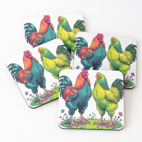 Item preview, Two chickens designed and sold by PP&RAINBOW SHOP.