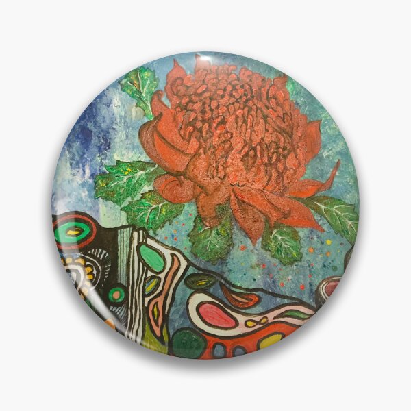 Item preview, Waratah Abstract  designed and sold by Cityflower.