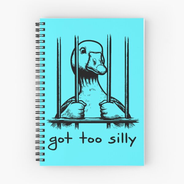 Item preview, Got Too Silly Goose Behind Bars Funny Meme designed and sold by DeJuasLincoln.
