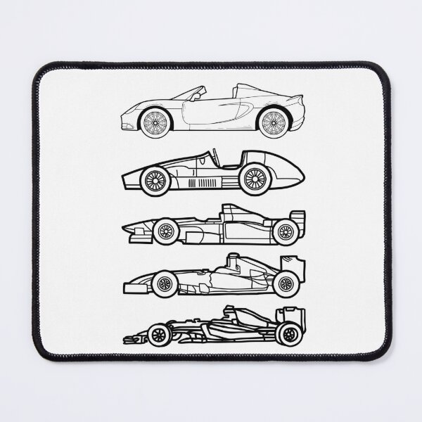 Item preview, F1 Car Evolution Shirt Formula Racing Vintage Race Weekend Graphic Motorsport Fan Gift designed and sold by tarzbol.
