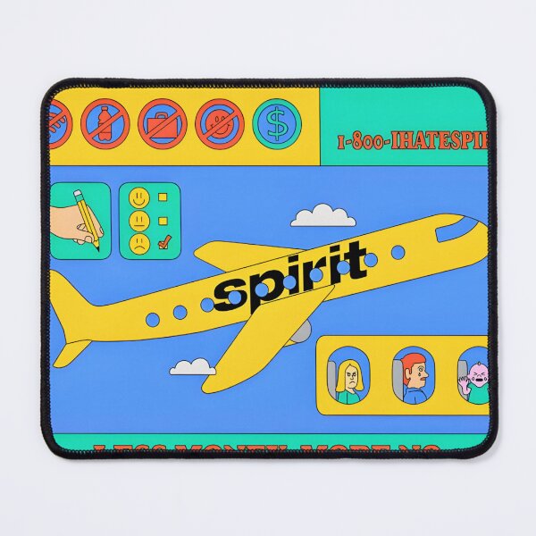 Item preview, Funny Budget Airline Meme Airplane Art designed and sold by Peac7e.