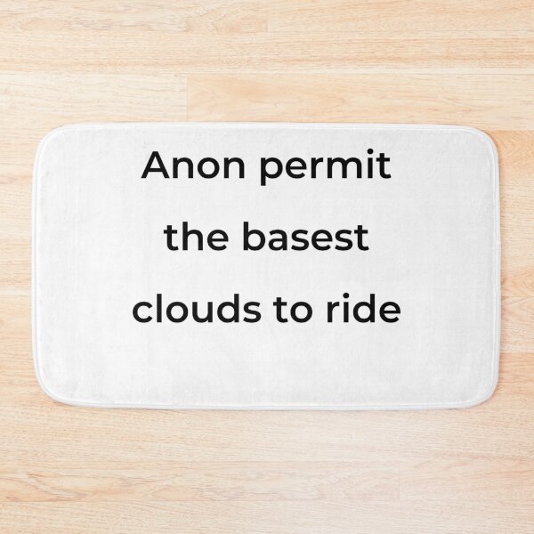 Item preview, "Anon permit the basest clouds to ride" - print black designed and sold by ariksworld.