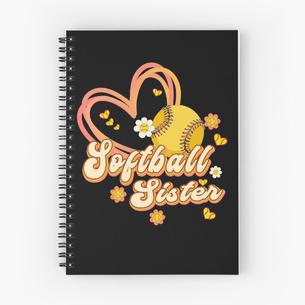 Item preview, Cute Softball Sister Heart Design designed and sold by LarryMBrown.