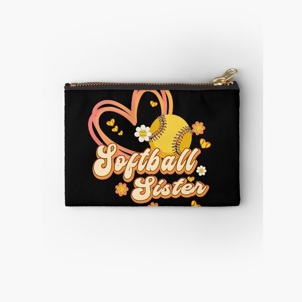 Item preview, Cute Softball Sister Heart Design designed and sold by LarryMBrown.