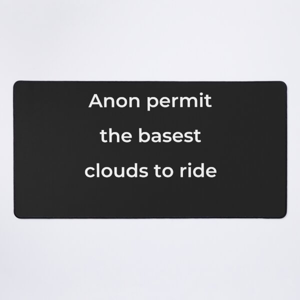 Item preview, "Anon permit the basest clouds to ride" - print white designed and sold by ariksworld.