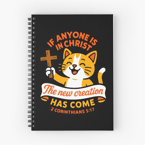 Item preview, 2 Corinthians 5:17 If Anyone is in Christ The New Creation Has Come designed and sold by plushism.
