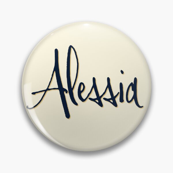 Item preview, ALESSIA personalized type design designed and sold by CharlottePlaceArt.