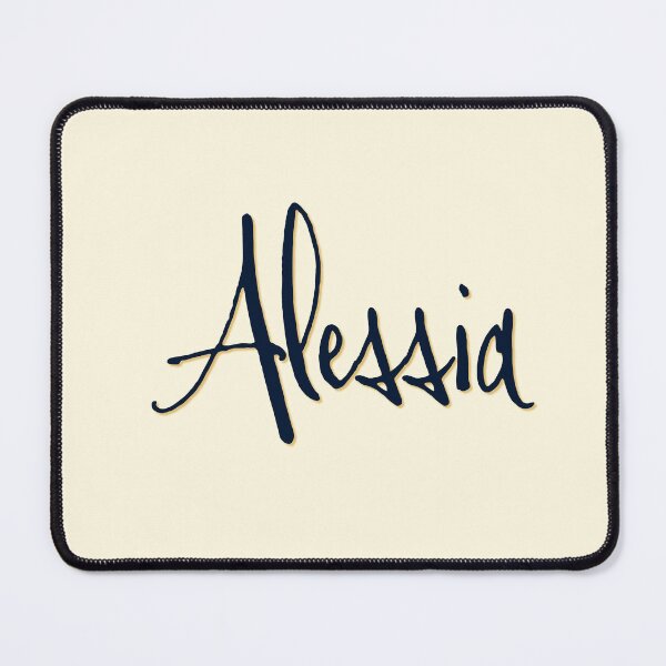 Item preview, ALESSIA personalized type design designed and sold by CharlottePlaceArt.