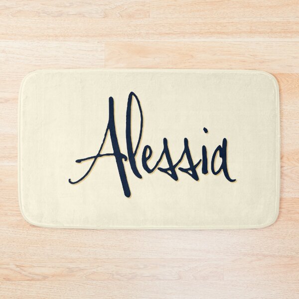 Item preview, ALESSIA personalized type design designed and sold by CharlottePlaceArt.