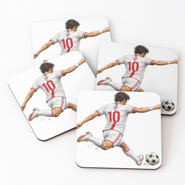 Item preview, England Football Sticker Number 10 Three Lions designed and sold by fritz-10signer.