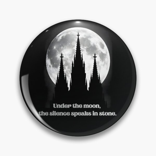 Item preview, Cathedral Peak Silhouette: The Gothic Lunar Spires designed and sold by Studio77-Gothic.