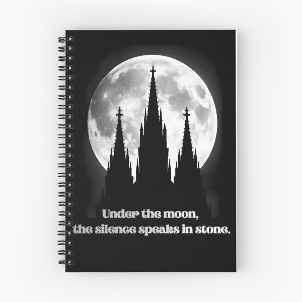 Item preview, Cathedral Peak Silhouette: The Gothic Lunar Spires designed and sold by Studio77-Gothic.
