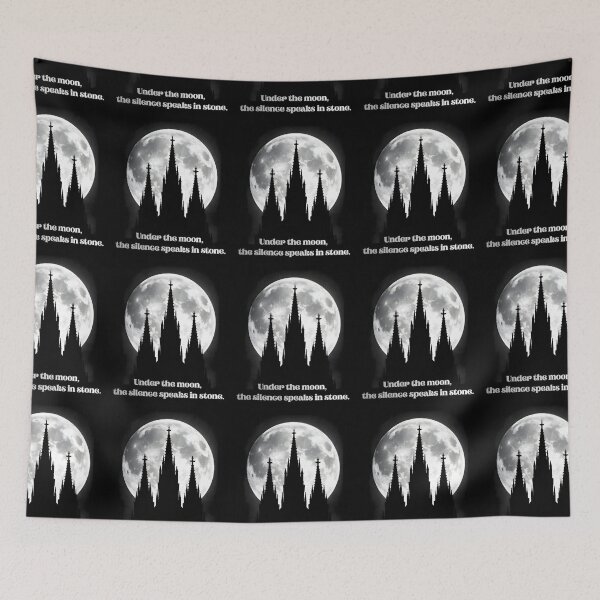 Item preview, Cathedral Peak Silhouette: The Gothic Lunar Spires designed and sold by Studio77-Gothic.