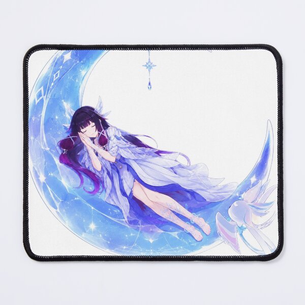 Item preview, Columbina sleeping on the moon designed and sold by AshenEclipse.