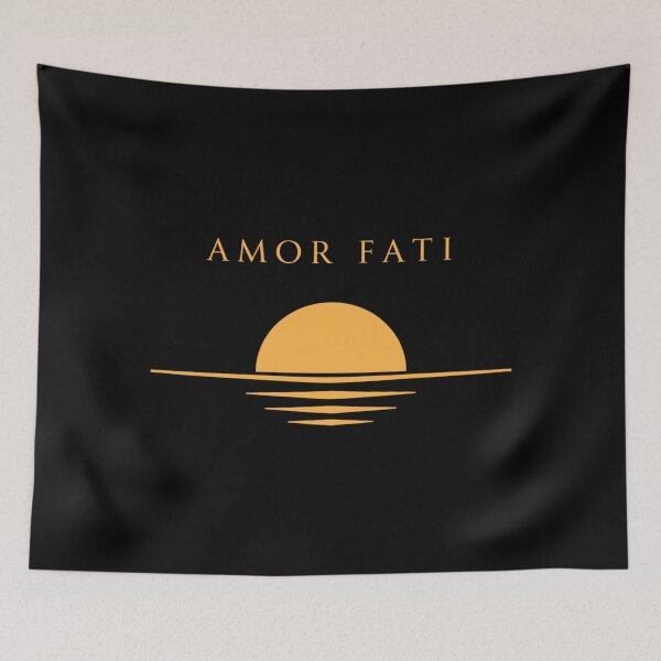 Item preview, Amor Fati Stoic Philosophy Quote Marcus Aurelius Meditation designed and sold by raeganluskanor.