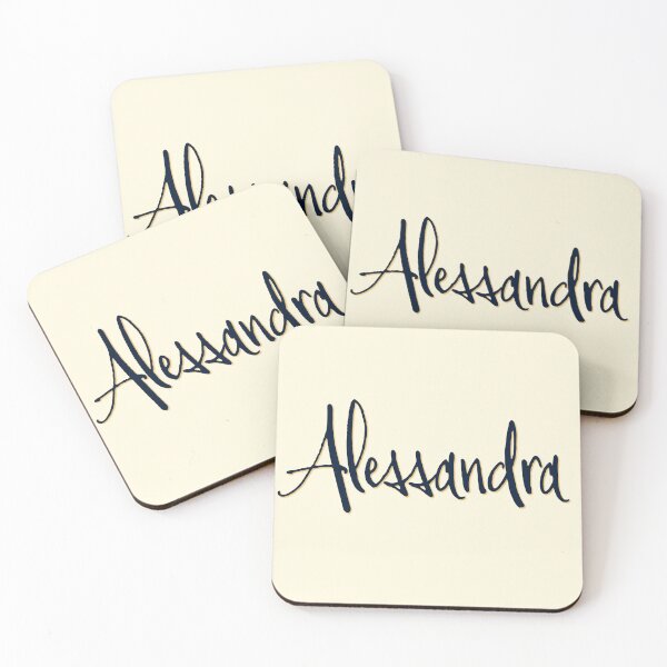 Item preview, ALESSANDRA personalized type design designed and sold by CharlottePlaceArt.