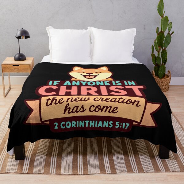 Item preview, 2 Corinthians 5:17 If Anyone is in Christ The New Creation Has Come designed and sold by plushism.