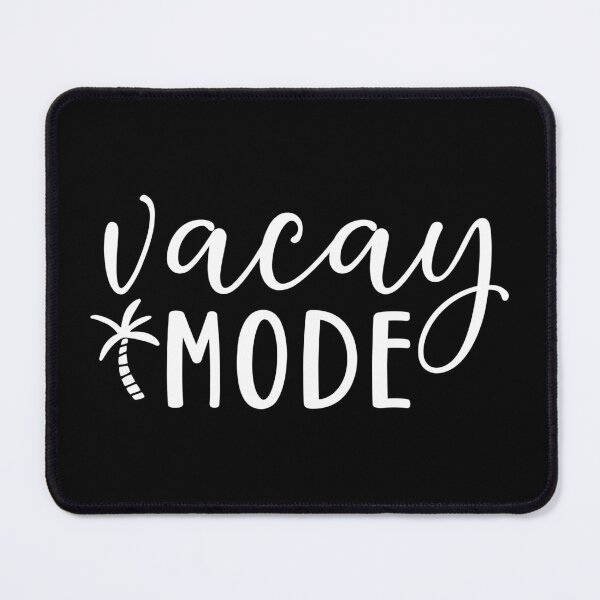Item preview, Vacay Mode – White Palm Tree Vacation Design designed and sold by EmeraldeaArt.