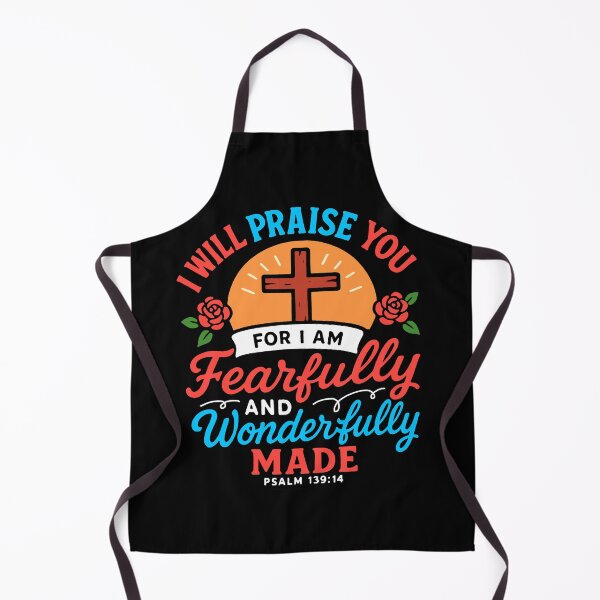 Item preview, Psalm 139:14 I Will Praise You For I Am Fearfully And Wonderfully Made designed and sold by plushism.