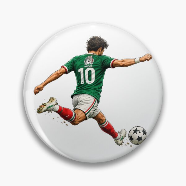 Item preview, Sticker Fútbol México Número 10 Selección Mexicana designed and sold by fritz-10signer.
