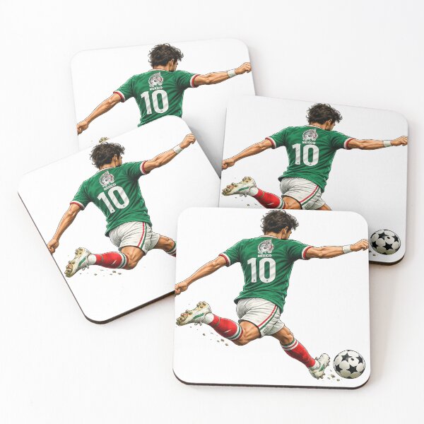 Item preview, Sticker Fútbol México Número 10 Selección Mexicana designed and sold by fritz-10signer.
