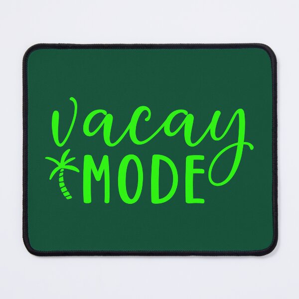 Item preview, Vacay Mode – Neon Green Palm Tree Vacation Design designed and sold by EmeraldeaArt.