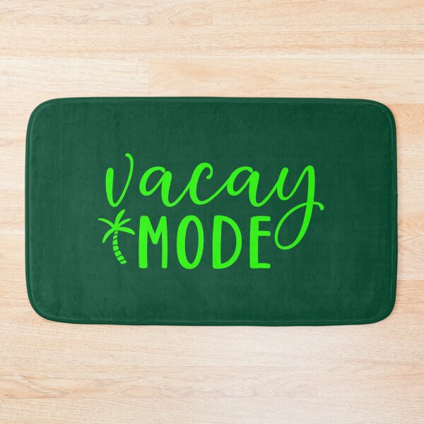 Item preview, Vacay Mode – Neon Green Palm Tree Vacation Design designed and sold by EmeraldeaArt.