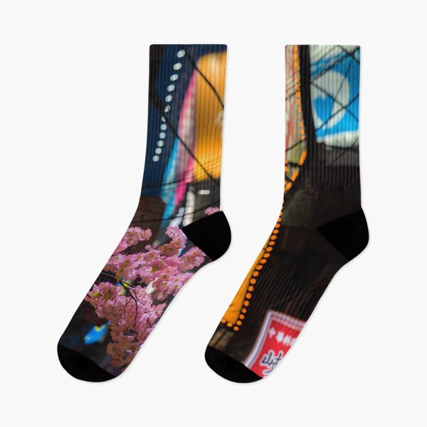 Item preview, Cherry Blossoms and Neon Lights designed and sold by Srdjan Petrovic.