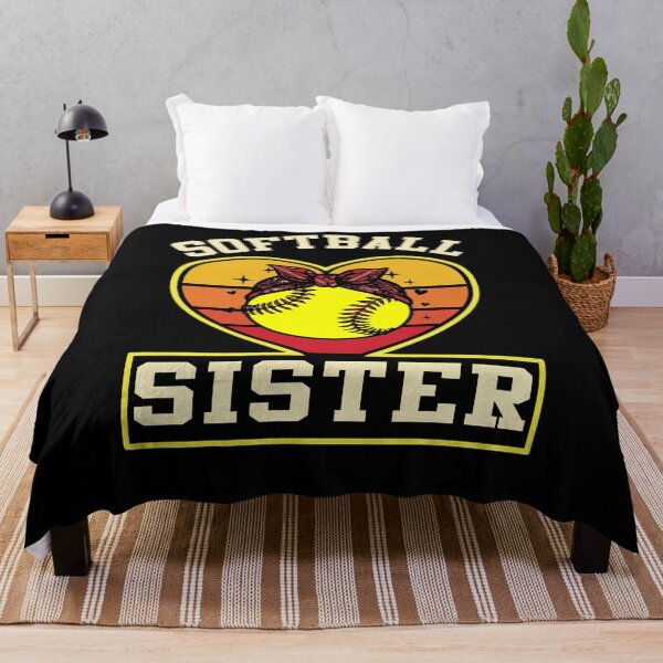 Item preview, Vintage Softball Sister Heart Ball Tee designed and sold by LarryMBrown.