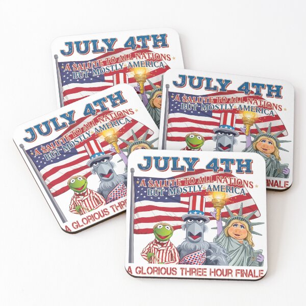 Item preview, A Salute To All Nations But Mostly America Muppets 4th of July designed and sold by HerbertJGranger.
