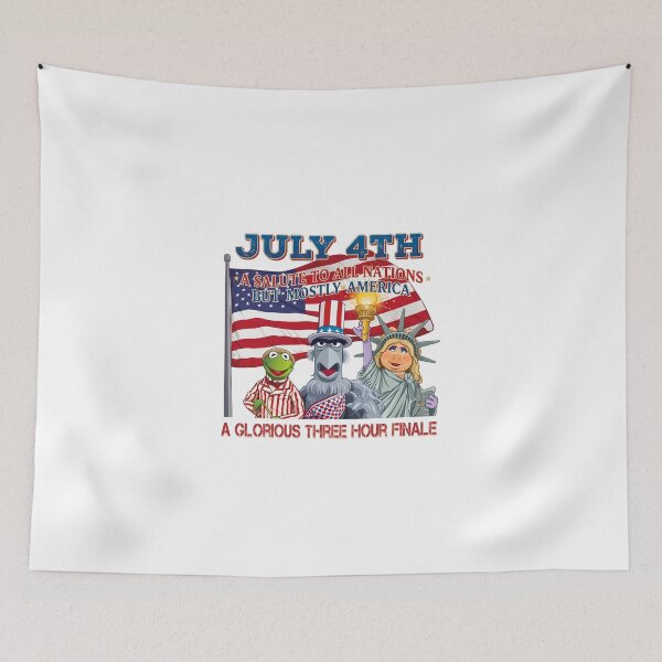 Item preview, A Salute To All Nations But Mostly America Muppets 4th of July designed and sold by HerbertJGranger.