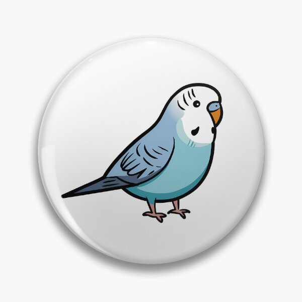 Item preview, Parakeet Bird Lover Minimal designed and sold by KD Merch.