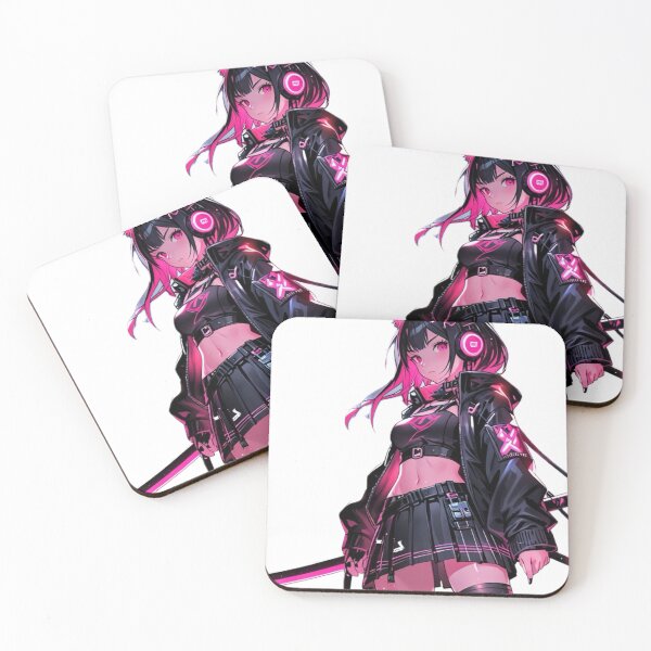 Item preview, Cyber Kitty Samurai Girl designed and sold by AnimDream .