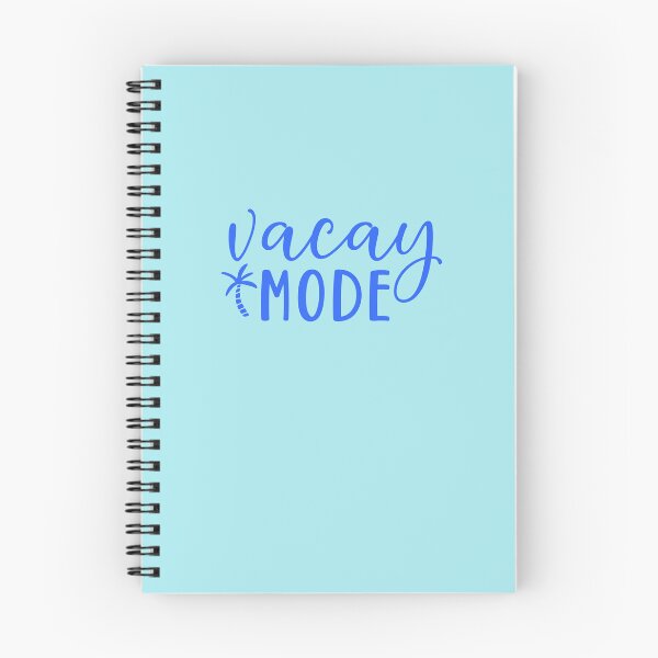 Item preview, Vacay Mode – Blue Palm Tree Vacation Design designed and sold by EmeraldeaArt.