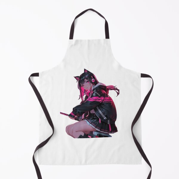 Item preview, Pink Neon Catgirl Warrior designed and sold by AnimDream .