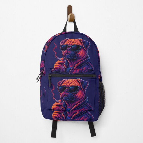 Item preview, Mops z papierosem designed and sold by Motherkey.