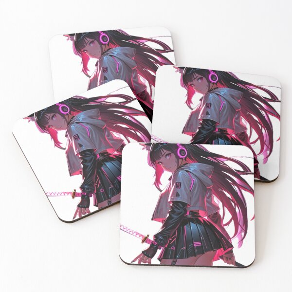Item preview, Futuristic Anime Cat Ear Girl designed and sold by AnimDream .