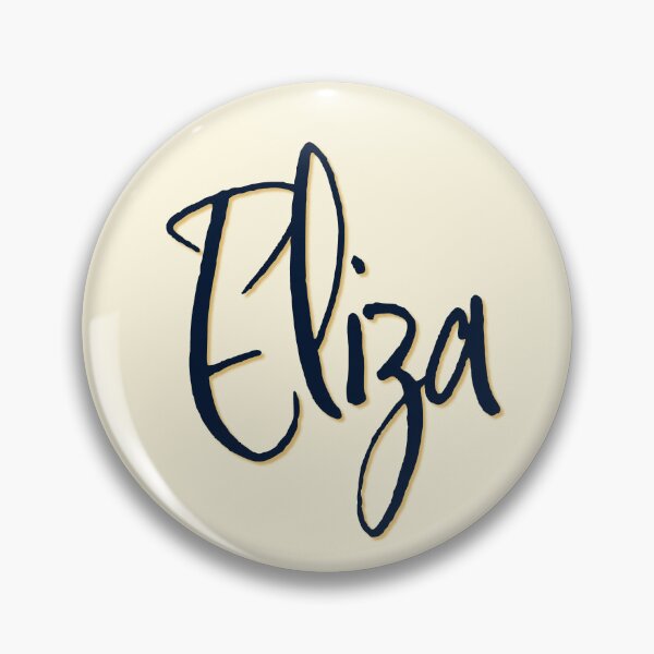 Item preview, ELIZA personalized type design designed and sold by CharlottePlaceArt.
