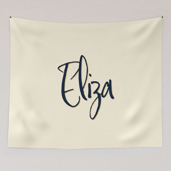 Item preview, ELIZA personalized type design designed and sold by CharlottePlaceArt.