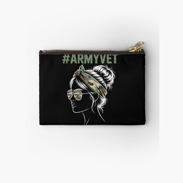 Item preview, Army Vet Life Messy Bun Sunglasses Veterans Day designed and sold by flutsotizadi.