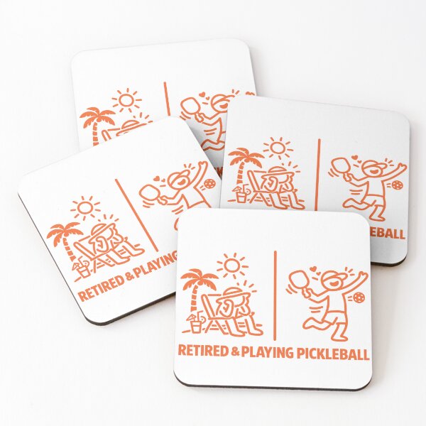 Item preview, Retired & Playing Pickleball – Relaxation Meets Active Fun designed and sold by Mindful56.