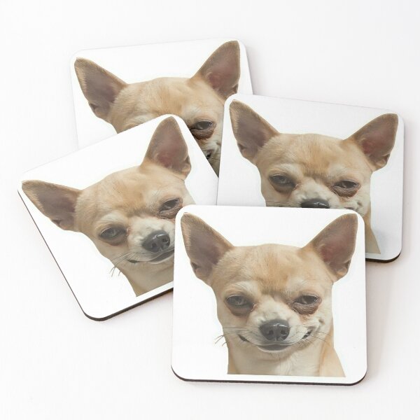 Item preview, Seductive Chihuahua Flirty Look Funny Dog Sticker designed and sold by Mustangana.